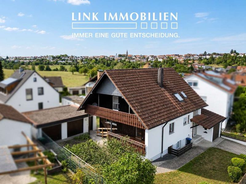 Weil im Schönbuch: Einfamilienhaus mit tollem Garten und großer Werkstatt in naturnaher Lage